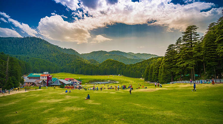 Destinations Desire Khajjiar Mini Switzerland India snowfall