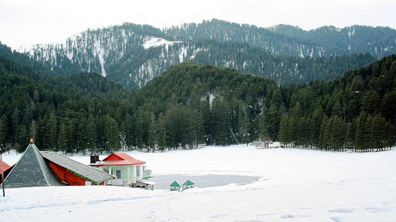 best snowfall places in india
