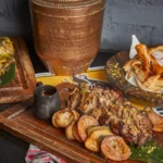 Rajasthani Dal Baati Churma at Saras Food Festival 2025