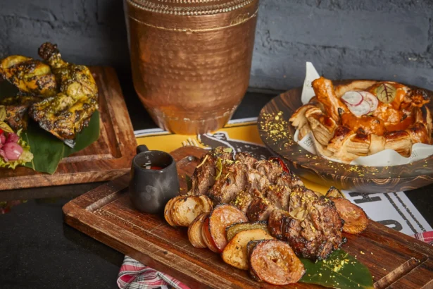 Rajasthani Dal Baati Churma at Saras Food Festival 2025