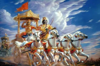 Bhagavad Gita scripture photo
