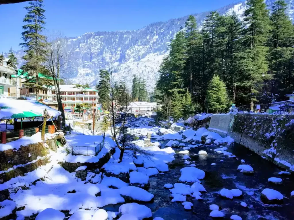 Vashisht hot water springs Manali
