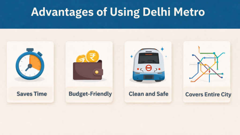 AdvantagesDelhi metro Destinations Desire