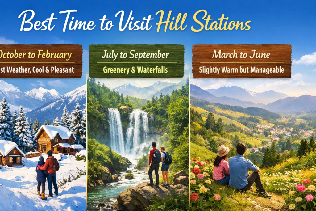 Best time to visit hill stations Destinations Desire