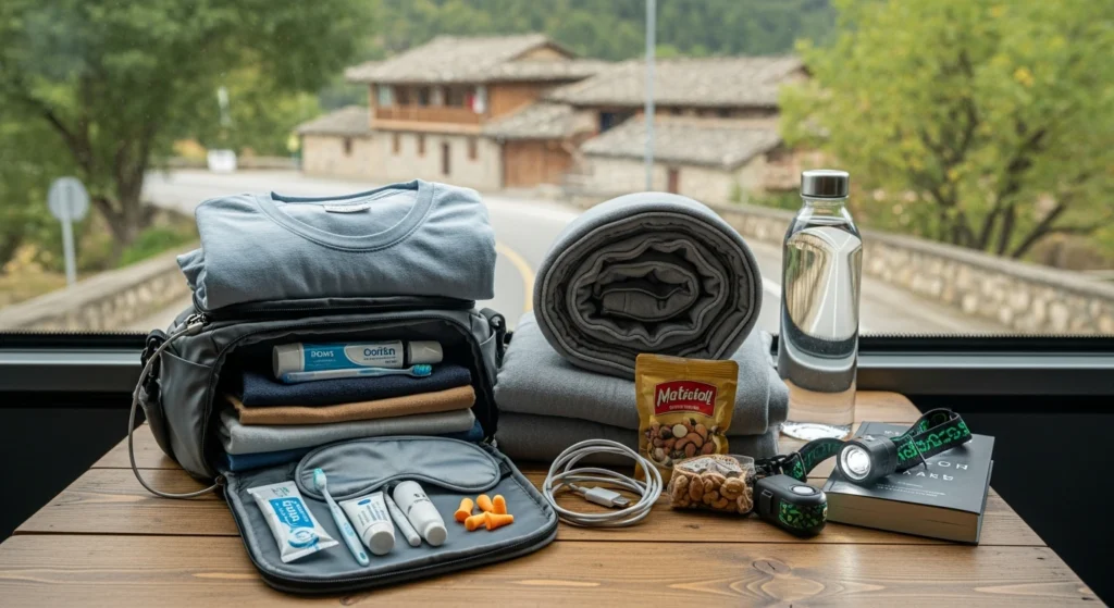 packingluggagehacksforovernightsleeperbustripswhattobringstoreexpect Destinations Desire