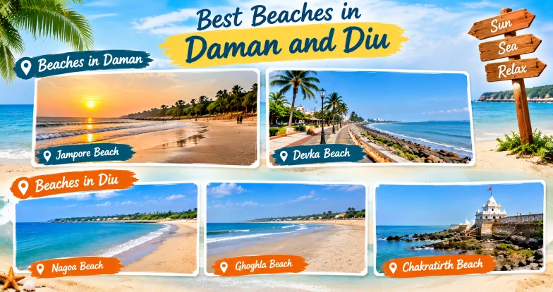 Best beaches in Daman and Diu