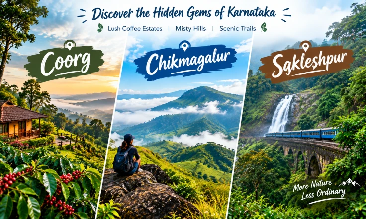 Coorg Chikmagalur and Sakleshpur
