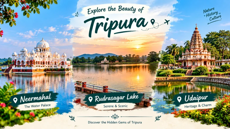 Neermahal Rudrasagar lake udaipur