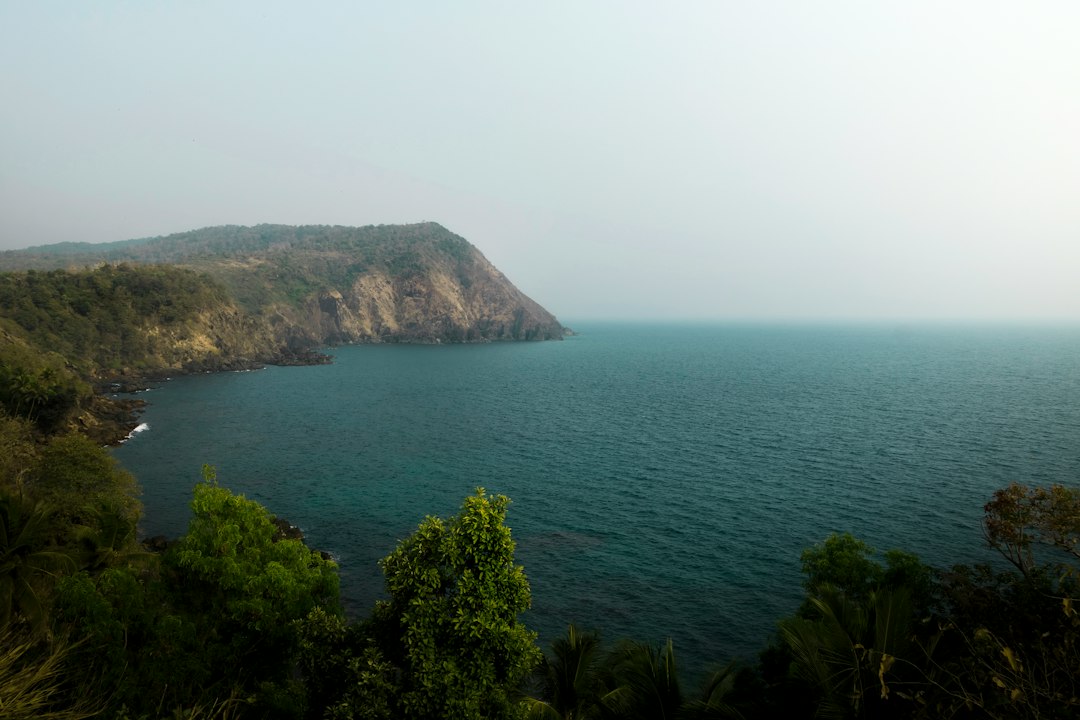 Scenic beach in Goa, India, for a winter holiday