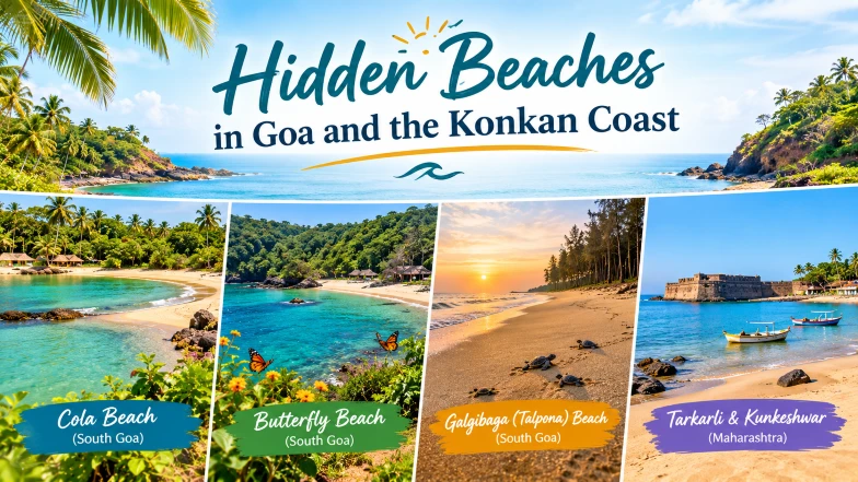 Hidden Beaches in Goa and the Konkan Coast Destinations Desire Hidden Beaches in Goa and the Konkan Coast
