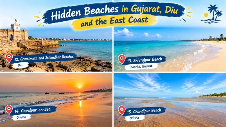 Hidden Beaches in Gujarat Diu and the East Coast Destinations Desire Hidden Beaches in Gujarat Diu and the East Coast