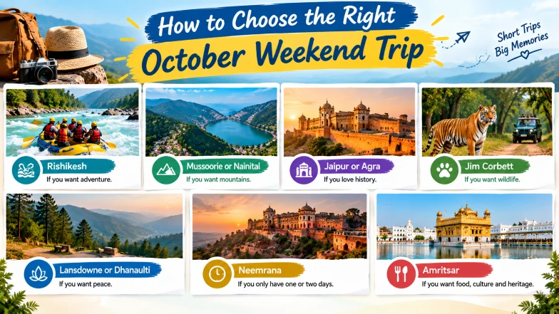 How to Choose the Right October Weekend Trip