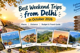 best weekend trips from delhi in October 2026