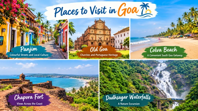 Places to visit in Goa