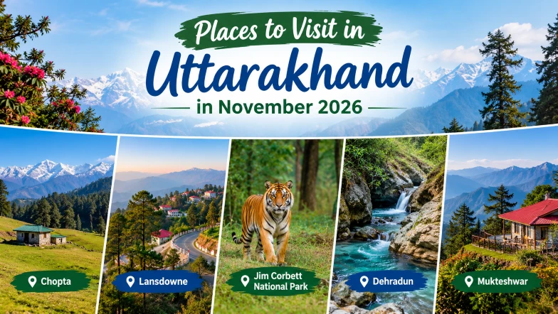 Places to Visit in Uttarakhand in November 2026