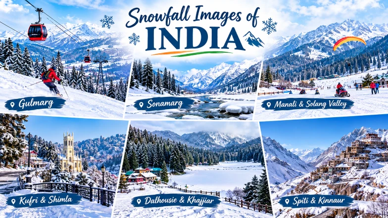 Snowfall places of India