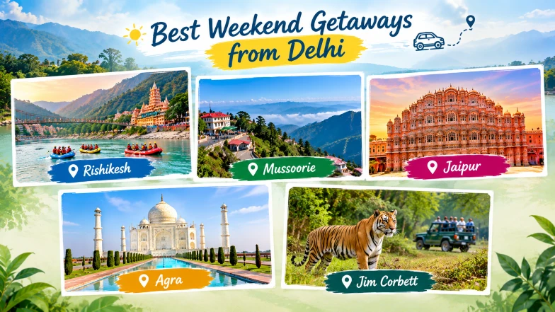 weekend trips from delhi in october
